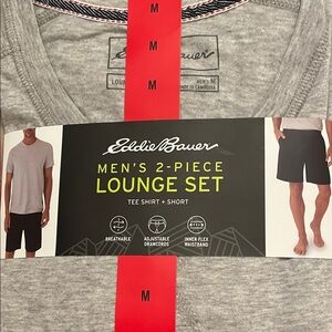 Eddie Bauer Men's Gray Lounge Set